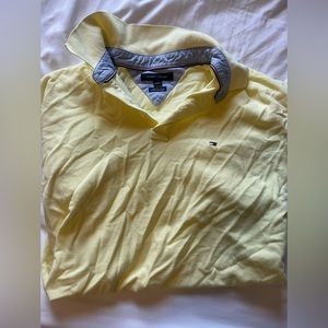 Tommy Hilfiger yellow polo large
